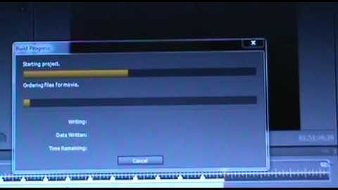 Adobe Encore How can I fix the Building Navigation Failed?