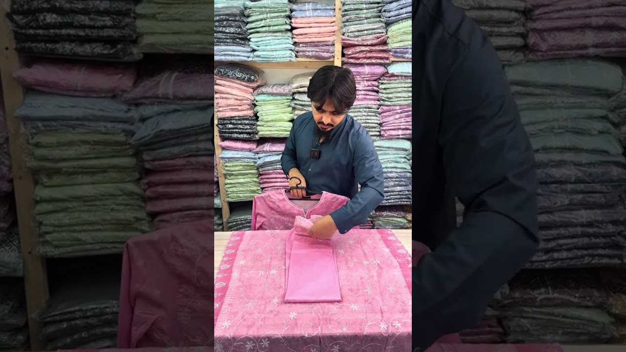 Bin Saeed | Stitched 3 Pc White on White Embroidered Lawn