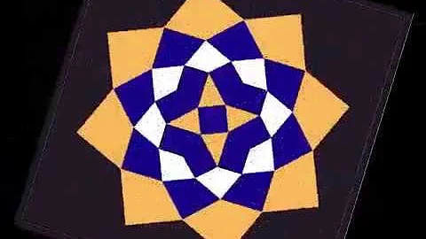 Quais formas geométricas tem no mosaico?