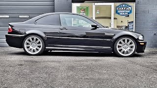 Sold!  M3 E46* 2005 BMW E46 M3. Walk Around. S54 Motor Runs Great! Beautiful Black on Black.