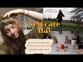 spend a self care day with me✨ (cooking, painting, going for a walk..)🧚🏻‍♀️🧡