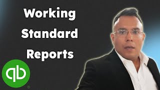 Working with Standard Reports in QuickBooks 2025