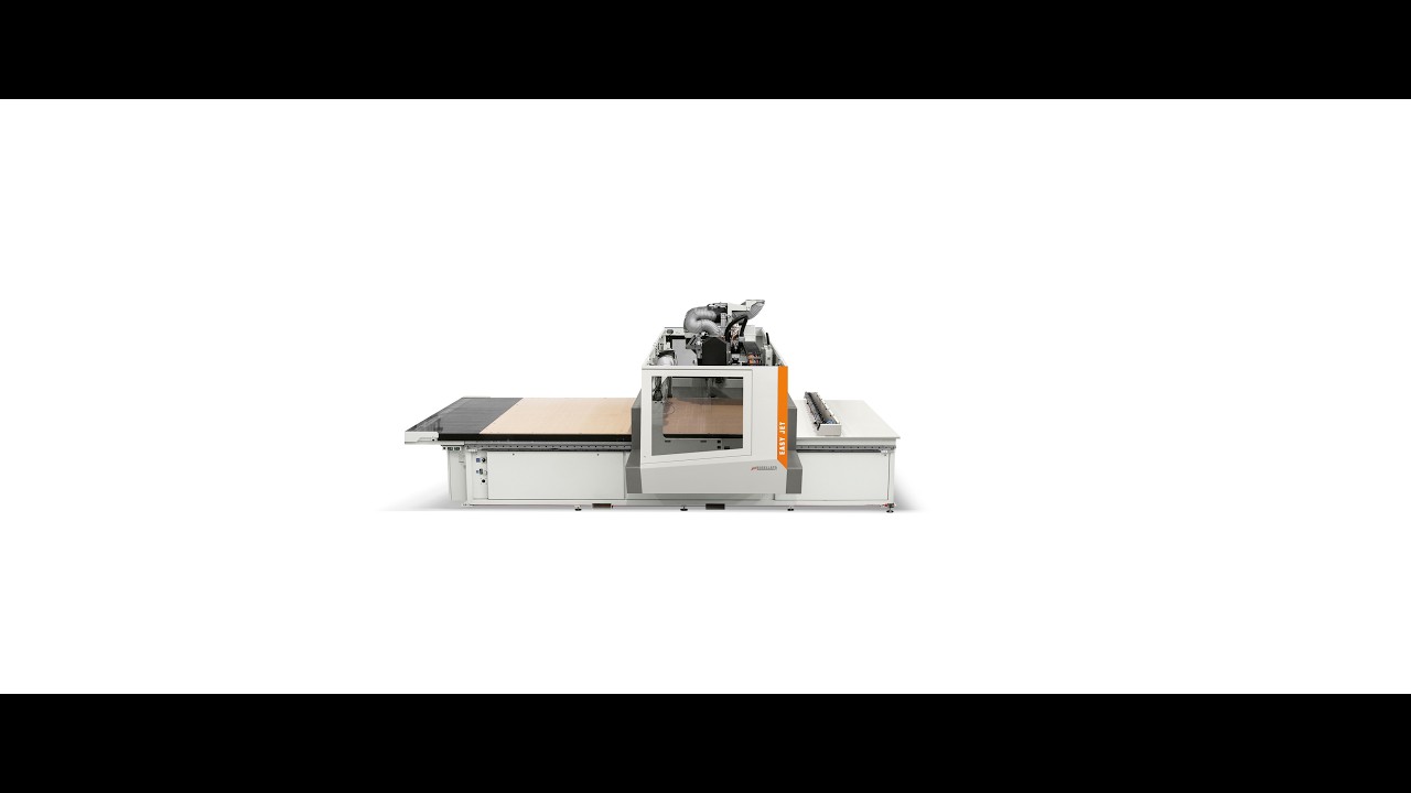 Easy Jet X3 CNC wood working machine with Nesting table - YouTube