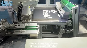 Test Kit Assembly Machine For Antigen Rapid Test Manufacturing - Drugs  Test Kit Manufacturing