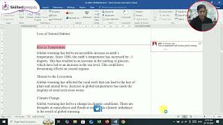 How to Insert Comment in MS Word | Comments Group of Insert Tab Explained | Hindi + English |