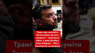 Трамп заявив Зеленському що йому начхати на Донбас #зеленский #трамп #переговори #політика #донбасс