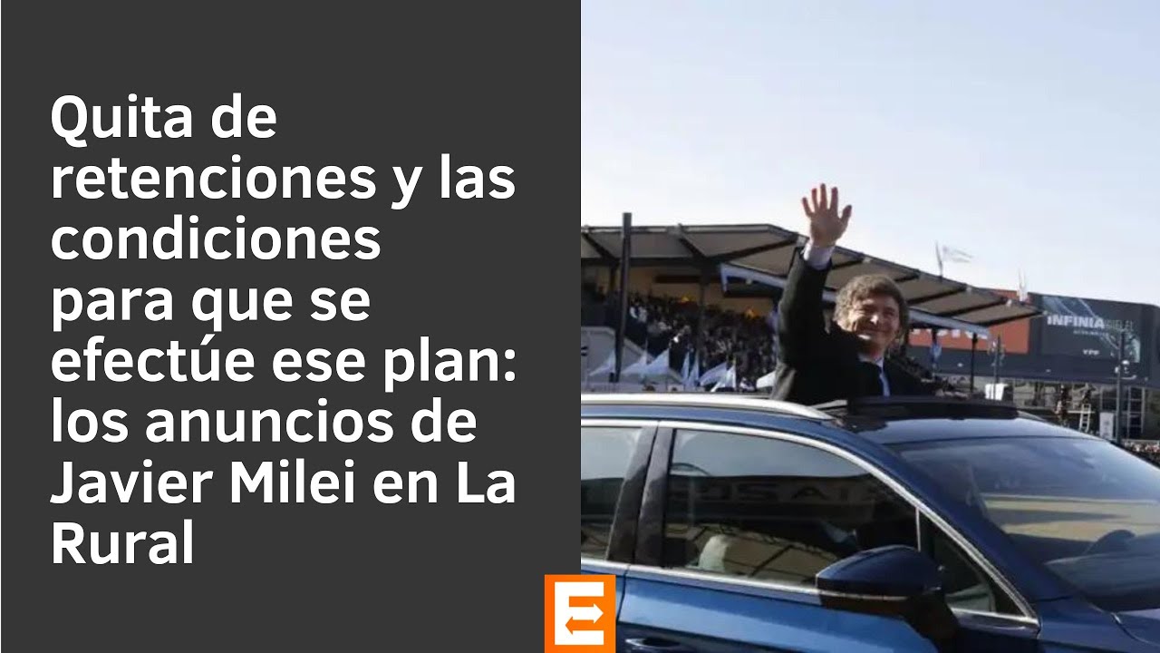 Ariel Maciel sobre la presencia de Javier Milei en La Rural - YouTube