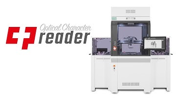 Optical Character Reader | OCR Self-learning automatic inspection Machine | by CPAutomation