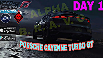 NEED FOR SPEED NO LIMITS : ALPHA BRAVO EVENT DAY 1 / PORSCHE CAYENNE TURBO GT / ANDROID GAMEPLAY😎
