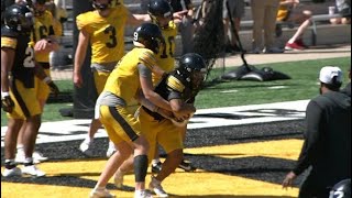 Kamari Moulton embraces leadership and 'Unc' roles for Iowa running backs