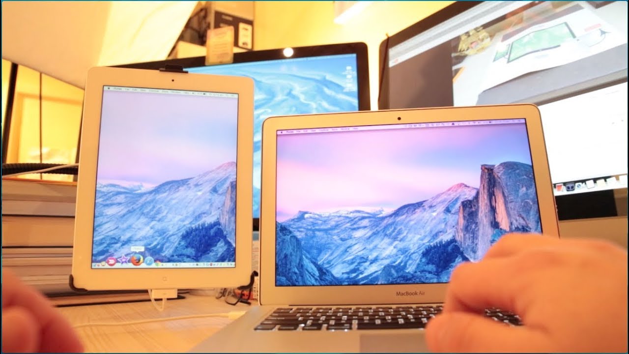 use ipad pro as mac mini monitor