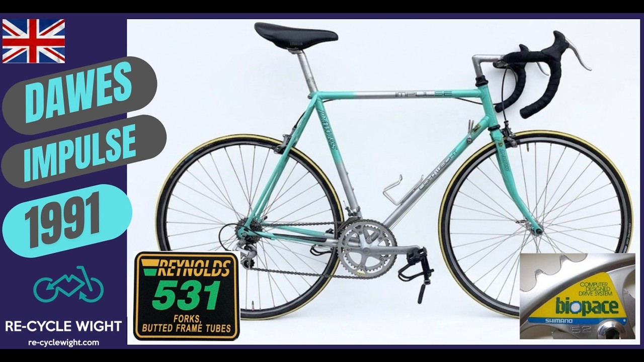 Dawes Lightweights Impulse 1991 Reynolds 531 Shimano Biopace 500ex