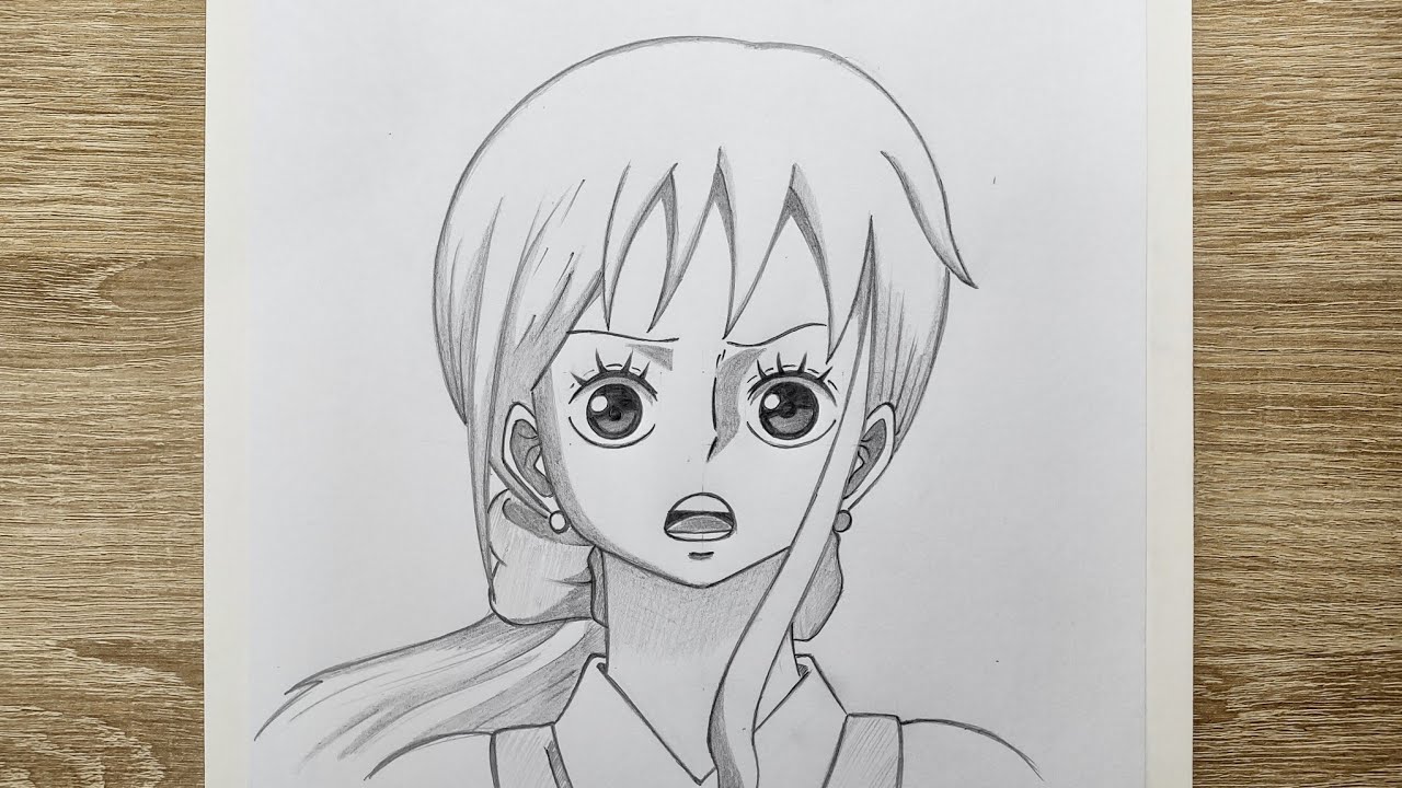 رسم نامي من انمي ون بيس خطوة بخطوة للمبتدئين | تعلم رسم نامي - YouTube