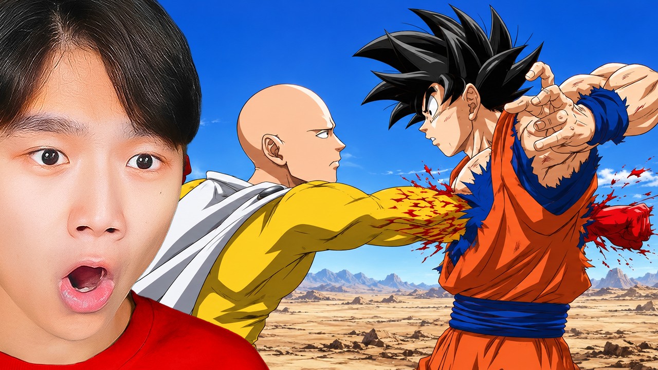 Goku VS Saitama Battle to the Death