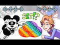 FNF Characters VS Mickey Mouse Rematch| POP-IT Battle | FRIDAY NIGHT FUNKIN ANIMATION | Sunday Night