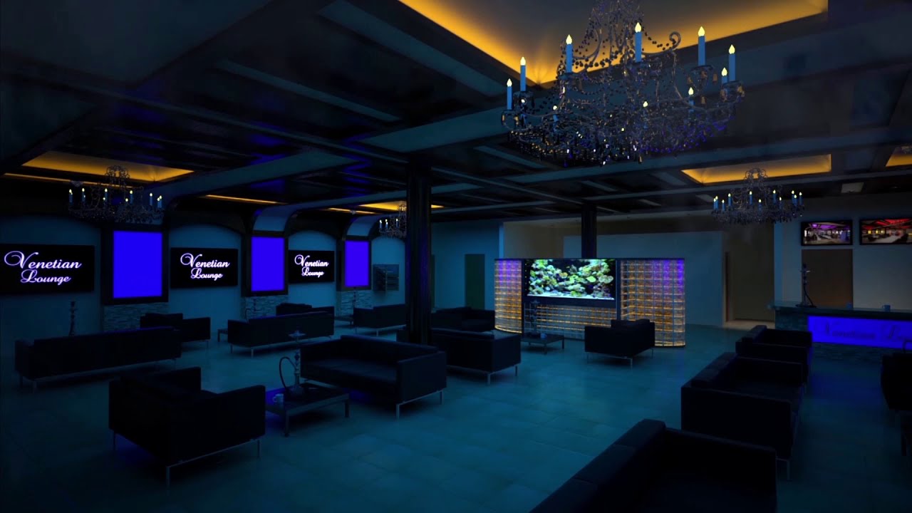 Entertainment - Venetian Lounge Hookah Bar - Interior Animation - YouTube
