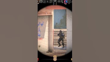 Counter Strike 2 1vs4 clutch DUST II #cs2 #shorts