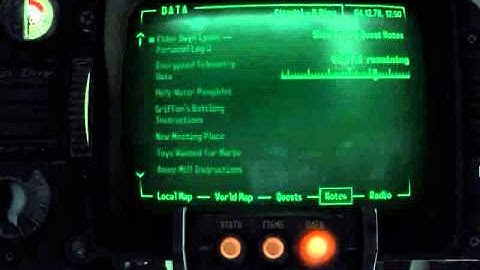 Fallout 3 Walkthrough - Pip Boy and Terminal #134 - Elder Lyons Log 3