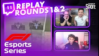 F1 Esports 2021 : Courses 1-2 avec Julien Fébreau, Arnaud Tsamère et Hydro