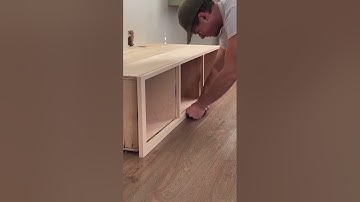 Snapping on face frames with the Lamello, Zeta P2 #carpentry #woodworking #lamello @Lamello