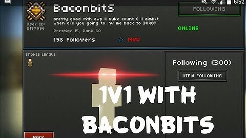 PIXEL STRIKE 3D - 1v1 With Baconbits