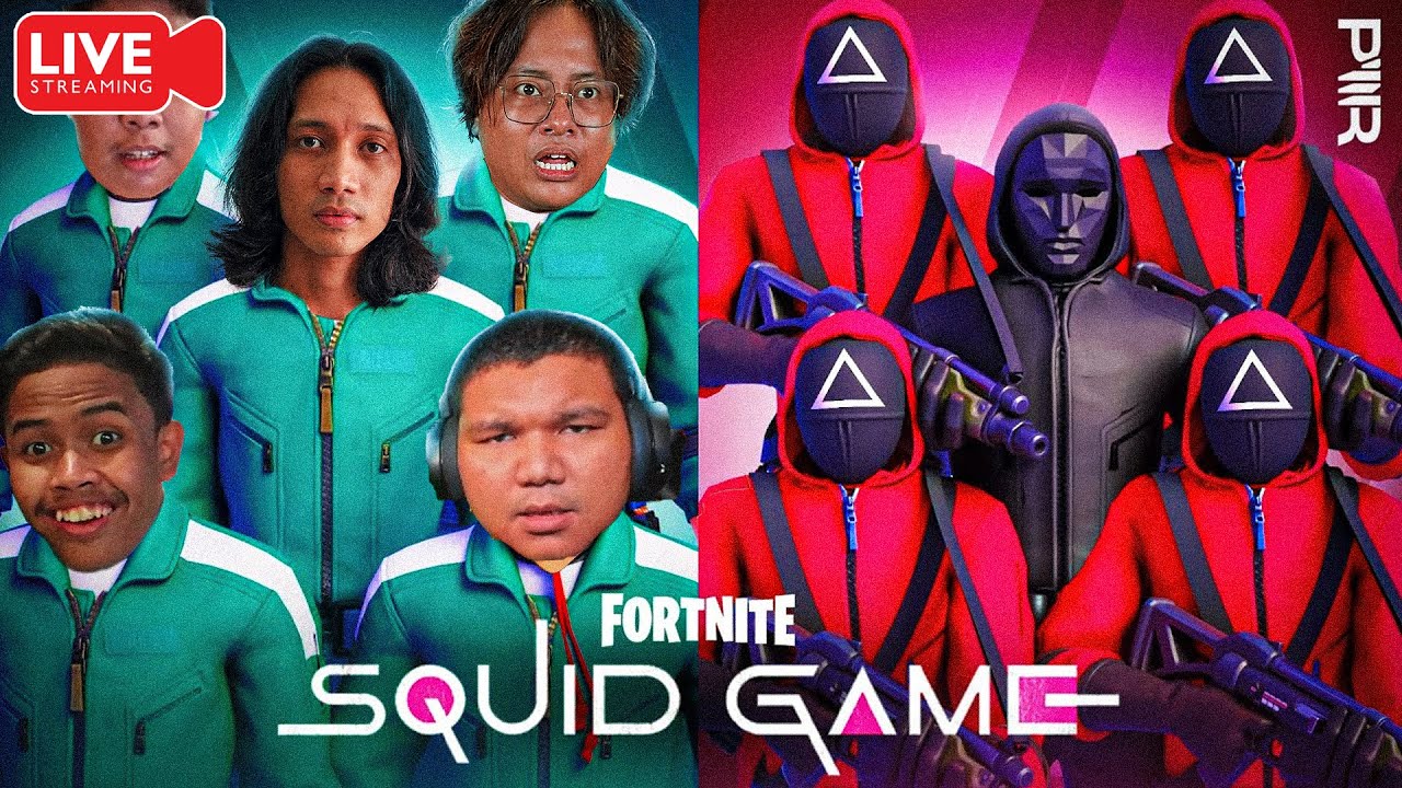 🔴LIVE : SQUIDGAME DEKAT FORNITE!! ft. Oohami, AdibAlexx, Ukillerz【Fortnite】