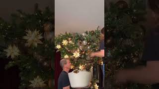 UPSIDE-DOWN Christmas Tree!!