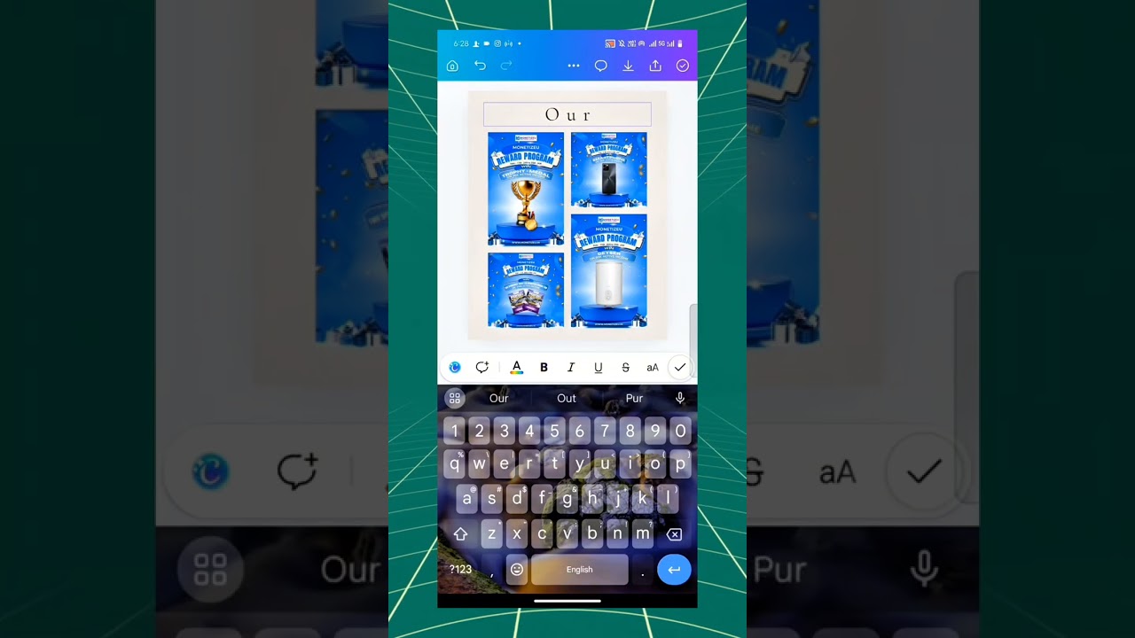 Day_4 Canva me Instagram Post Design| Canva Series for Beginners ☺️