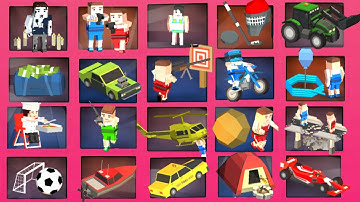 CUBIC 2 3 4 player games ~ MINIGAMES walkthrough 2021 gameplay { android / ios }