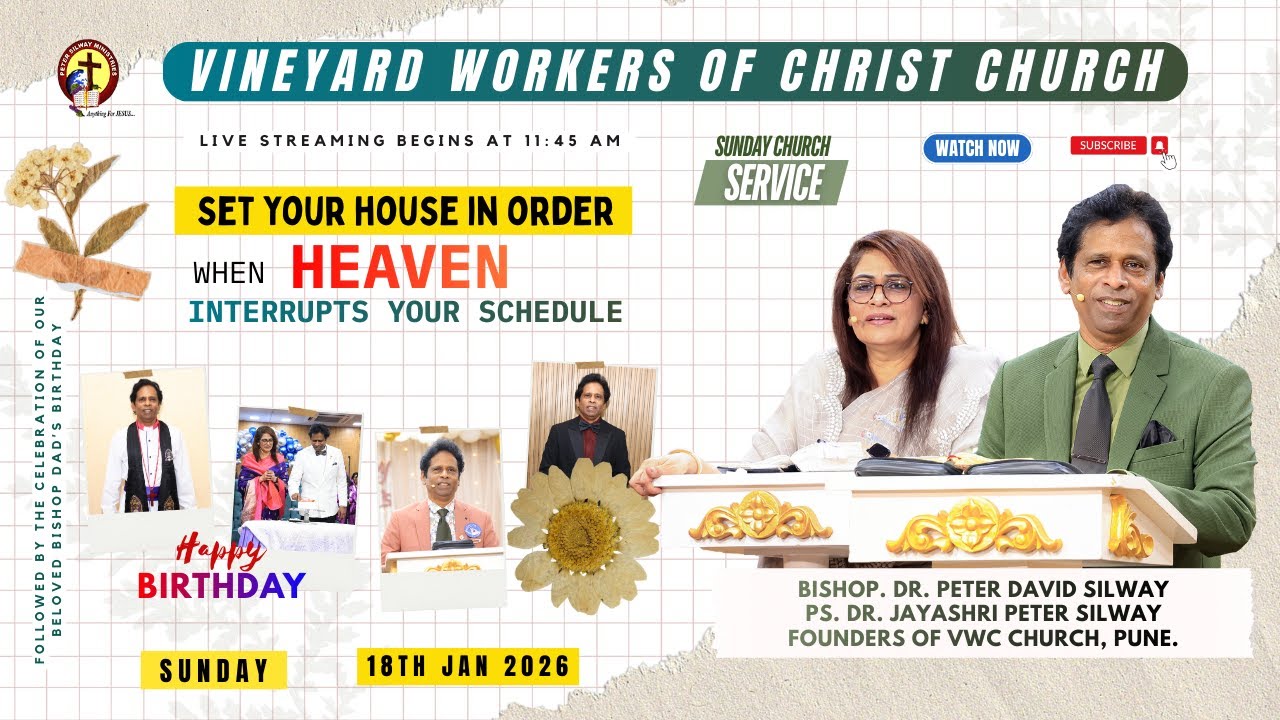 Peter Silway - SUNDAY CHURCH SERIVCE | 18/01/2026 |