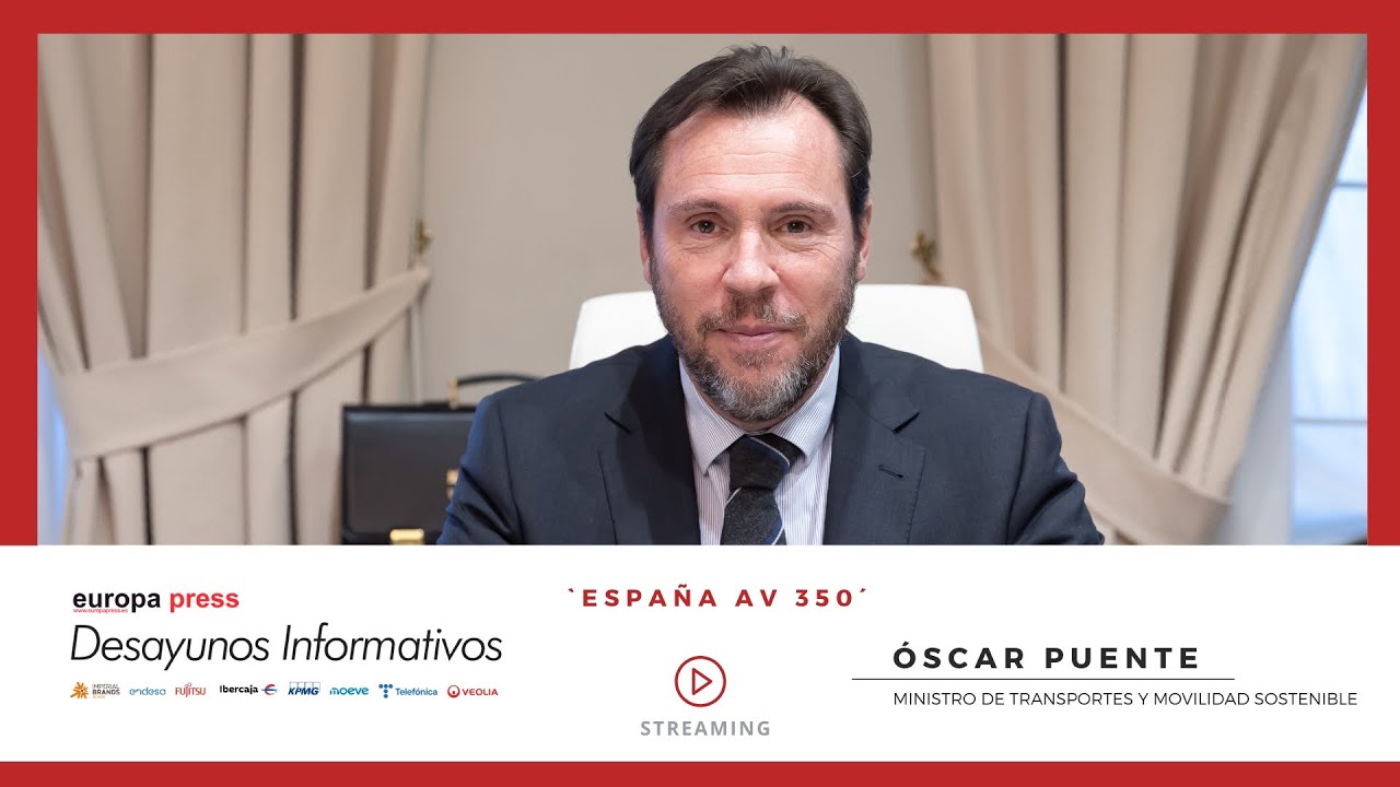 Desayuno Informativo con el ministro de Transportes y Movilidad Sostenible Óscar Puente