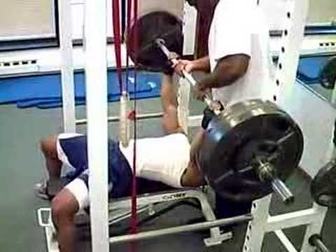 337 lbs bench press