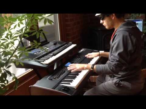 Cops, Bad Boys, theme song cover by David Whyne on piano - keyboard