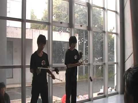 フラワースティック：2011文化祭 湘南高校ジャグリング部