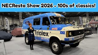 Practical Classics Resto Show 2026 NEC -  Rare cars, barn find classic cars and more!