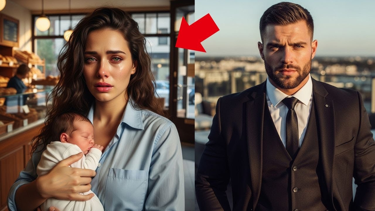 COM O RECÉM-NASCIDO NO COLO, ELA FOI CHUTADA DA PADARIA… SEM SABER QUE UM MILIONÁRIO OBSERVAVA TUDO!