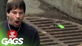 Dropping Car Keys In A Sewer Prank