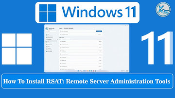✅ How To Install RSAT: Remote Server Administration Tools in Windows 11
