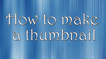 How to Make Custom Thumbnails on YouTube (Tutorial) - SO EASY!