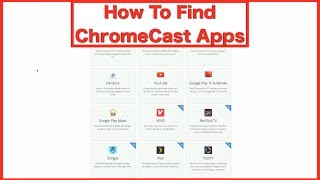 ChromeCast Apps List ~ Where To Find New Apps screenshot 3