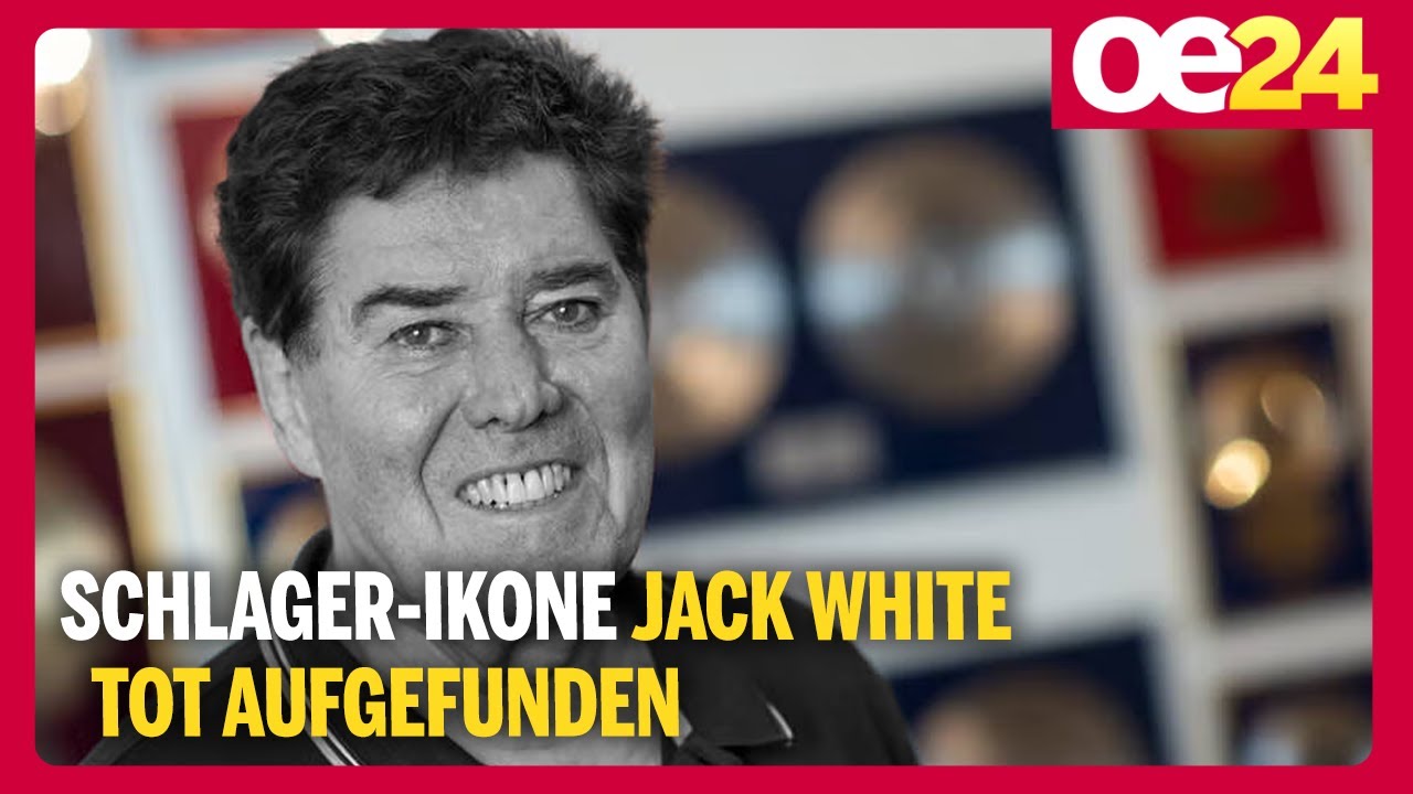 Große Trauer: Schlager-Ikone Jack White tot aufgefunden