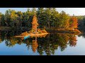 Fall Camping on an Island with my Dog