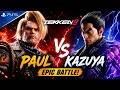 TEKKEN 8 Paul vs Kazuya 🔥 Ultimate Ranked Battle | Paul Phoenix DESTROYS Kazuya in Tekken 8 Insane