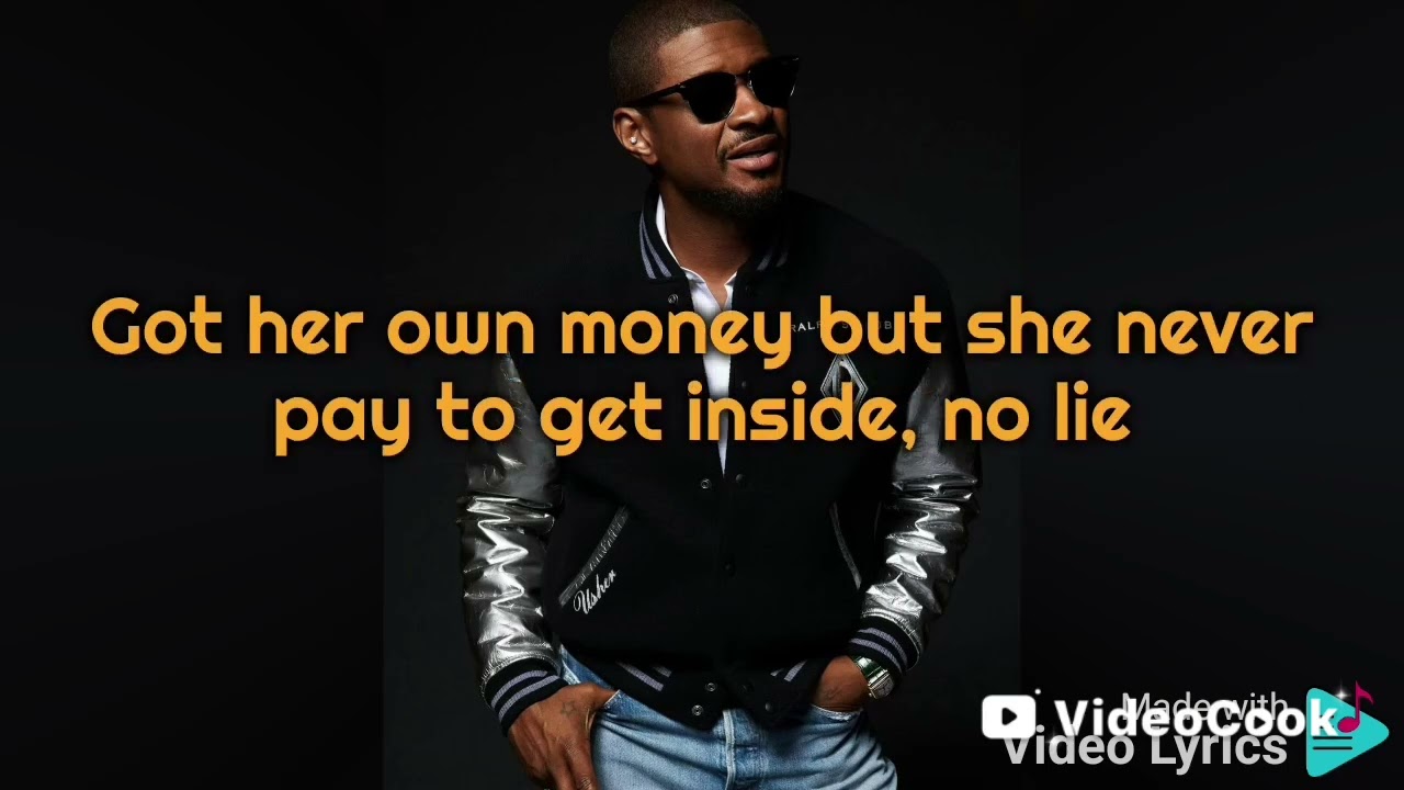 Usher - A Town Girl Ft. Letto (Lyrics) 