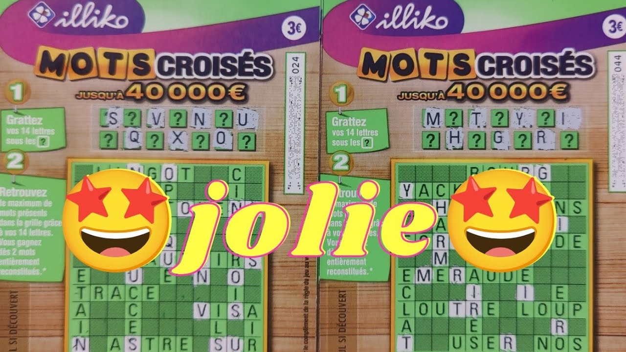 🍀 Grattage du 26 mars 🍀 jolie session mot croisé 🤩