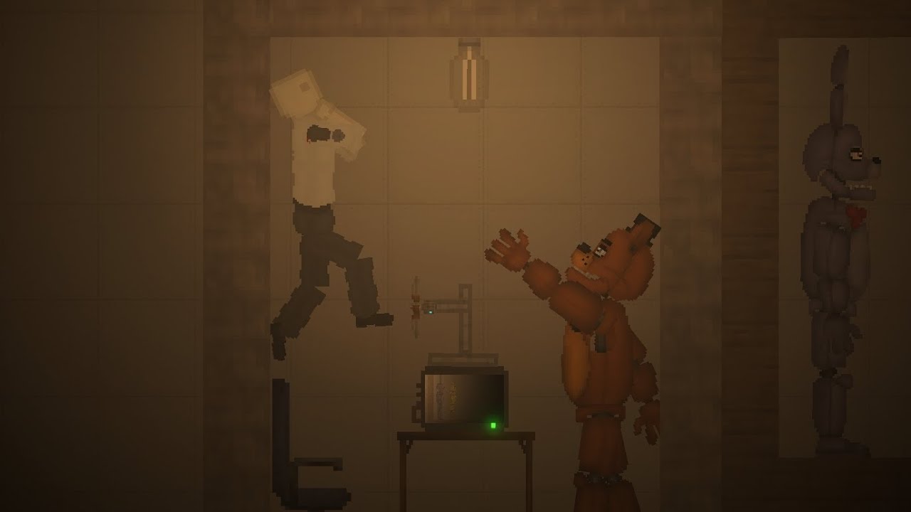William Afton And Michael Afton Death (Melon Playground FNAF Movie) 
