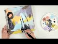 Easy abstract painting  learn to paint abstract paintings