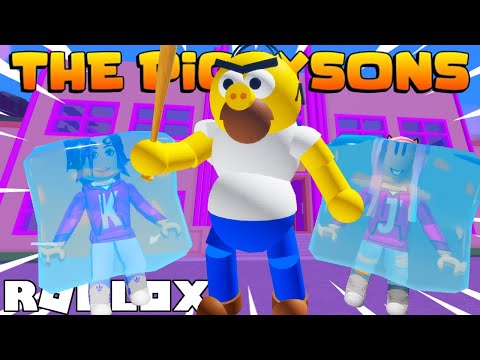 PIGGYSON HAS FROZEN US! / Roblox