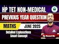 HP TET Non-Medical Mathematics | June 2025 PYQs | Most Important Questions | Civilstap