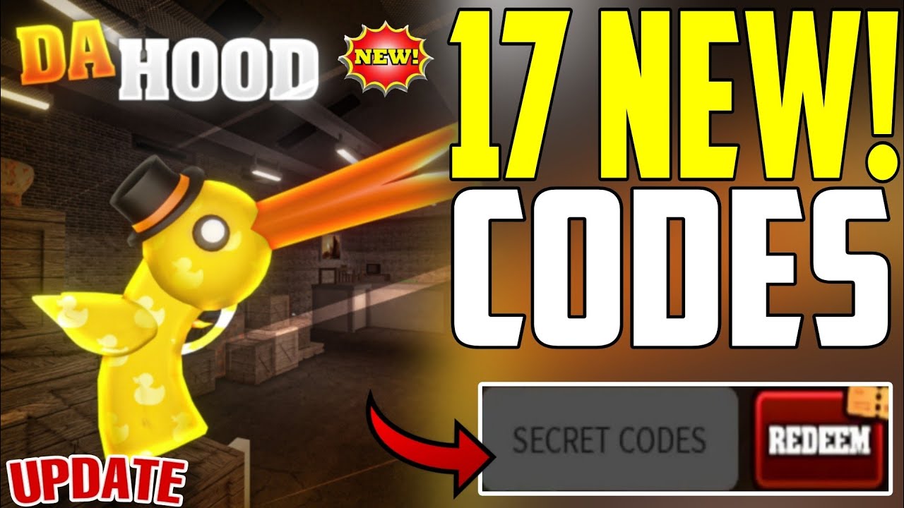 NEW UPDATE ,DA HOOD WORKING CODES 2025 - DA HOOD ROBLOX CODES - DH FREE ...